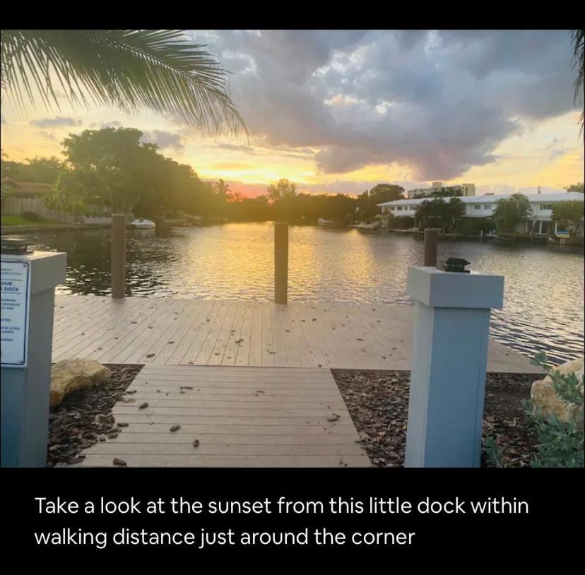 One Bedroom Apt With Private Patio Near Fort Lauderdale Beach المظهر الخارجي الصورة